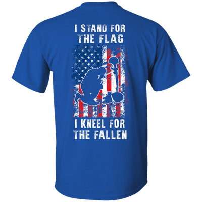 I Stand For The Flag I Kneel For The Fallen-T-Shirt & Hoodie-Classic T-Shirt-Royal