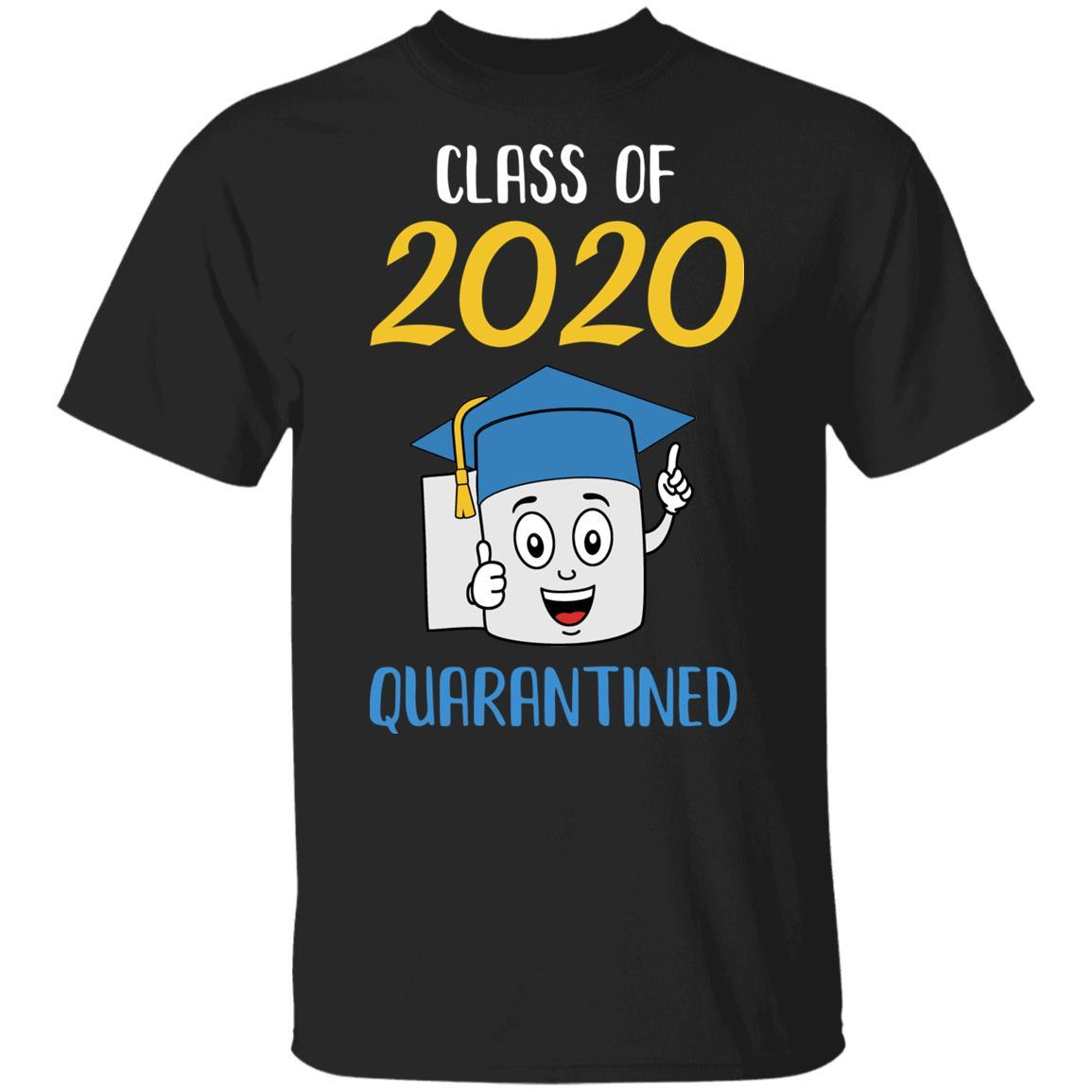 Class Of 2020 Graduating Class In Quarantine School Youth-Youth Shirt-Youth T-Shirt-Black