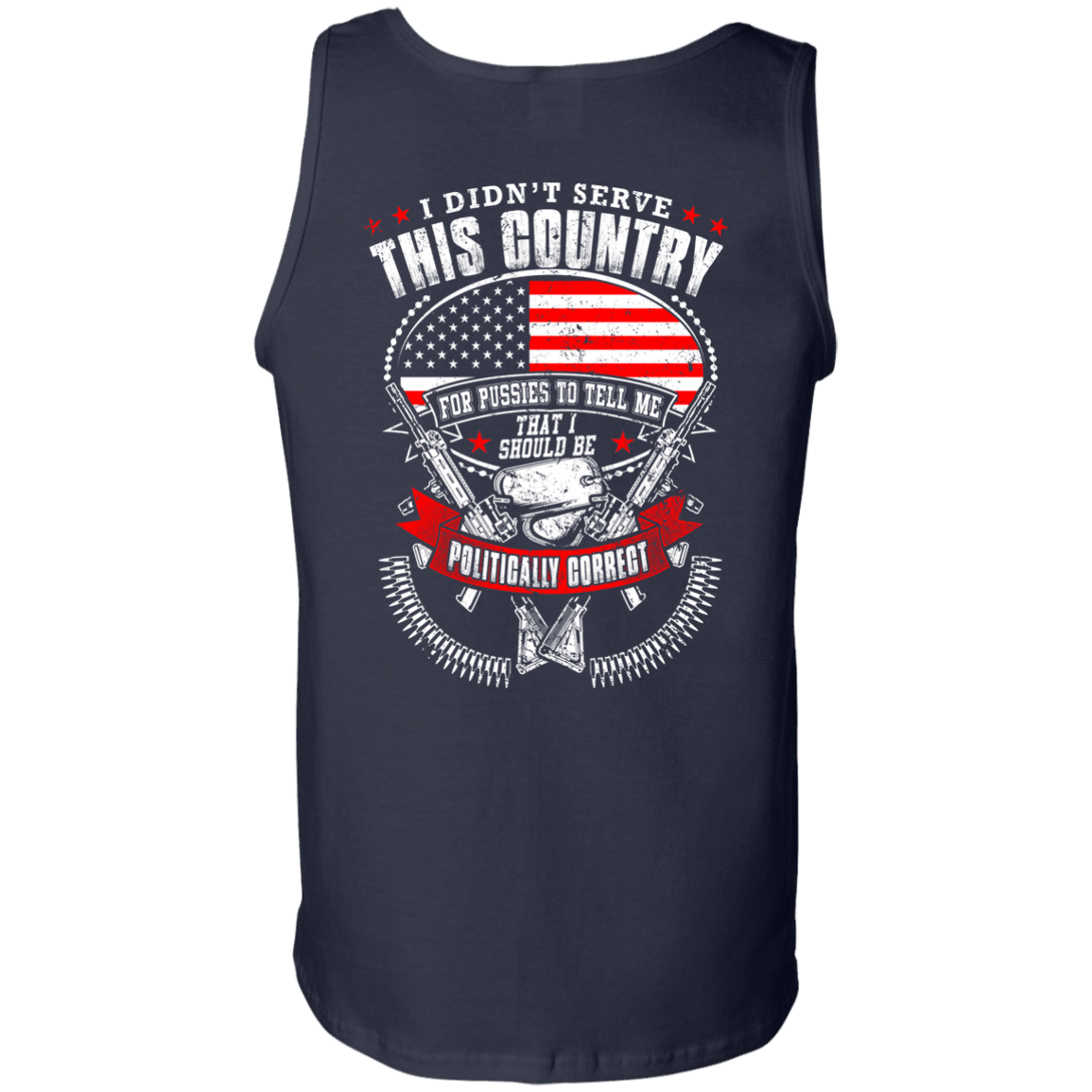 I Didn't Serve This Country-T-Shirt & Hoodie-Unisex Tank-Navy