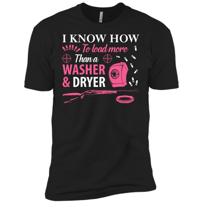 I Know How To Load More Than A Washer And Dryer-T-Shirt & Hoodie-Premium T-Shirt-Black