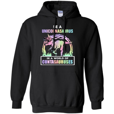 Be A Unicornasaurus Rex A World Of Cuntasauruses-T-Shirt & Tank Top-Pullover Hoodie-Black