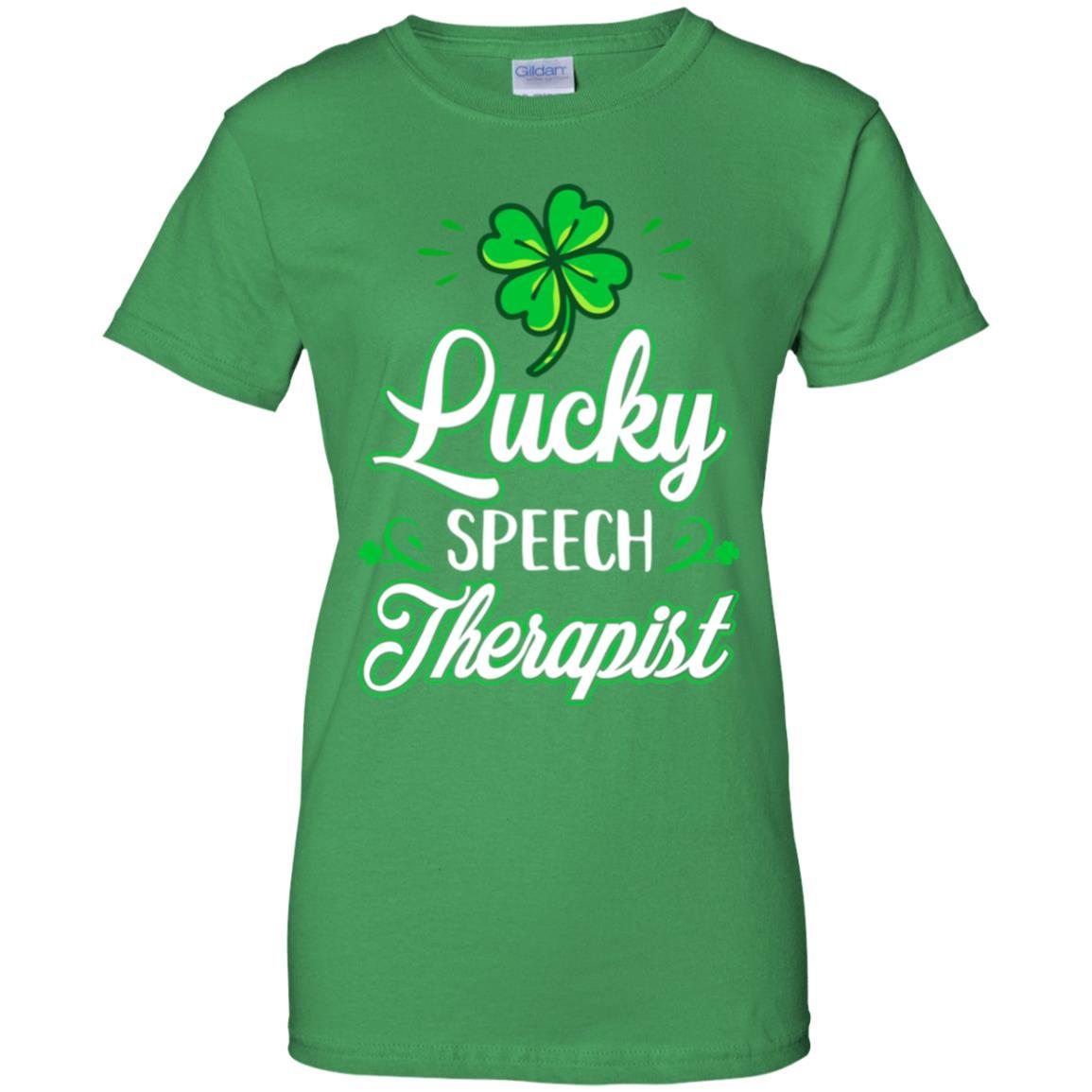 Lucky Speech Therapist St Patricks Day School Teacher