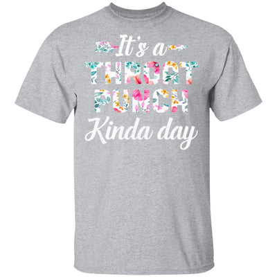 It's A Throat Punch Kinda Day Flower-T-Shirt & Tank Top-Classic T-Shirt-Sport Grey