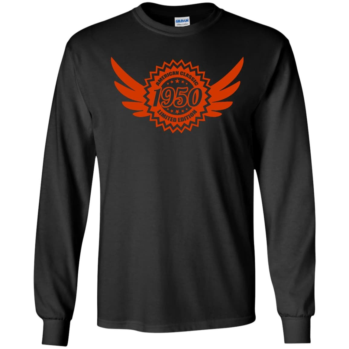 American Classic 1950 LIMITED EDITION-T-Shirt & Hoodie-Long Sleeve T-Shirt-Black