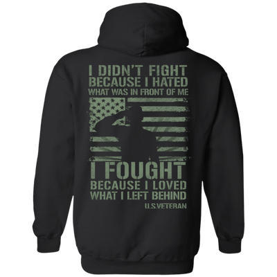 US Veteran Affairs-T-Shirt & Hoodie-Pullover Hoodie-Black
