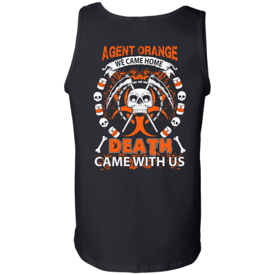 Vietnam Veteran Agent Orange We Came Home-T-Shirt & Hoodie-Unisex Tank-Black