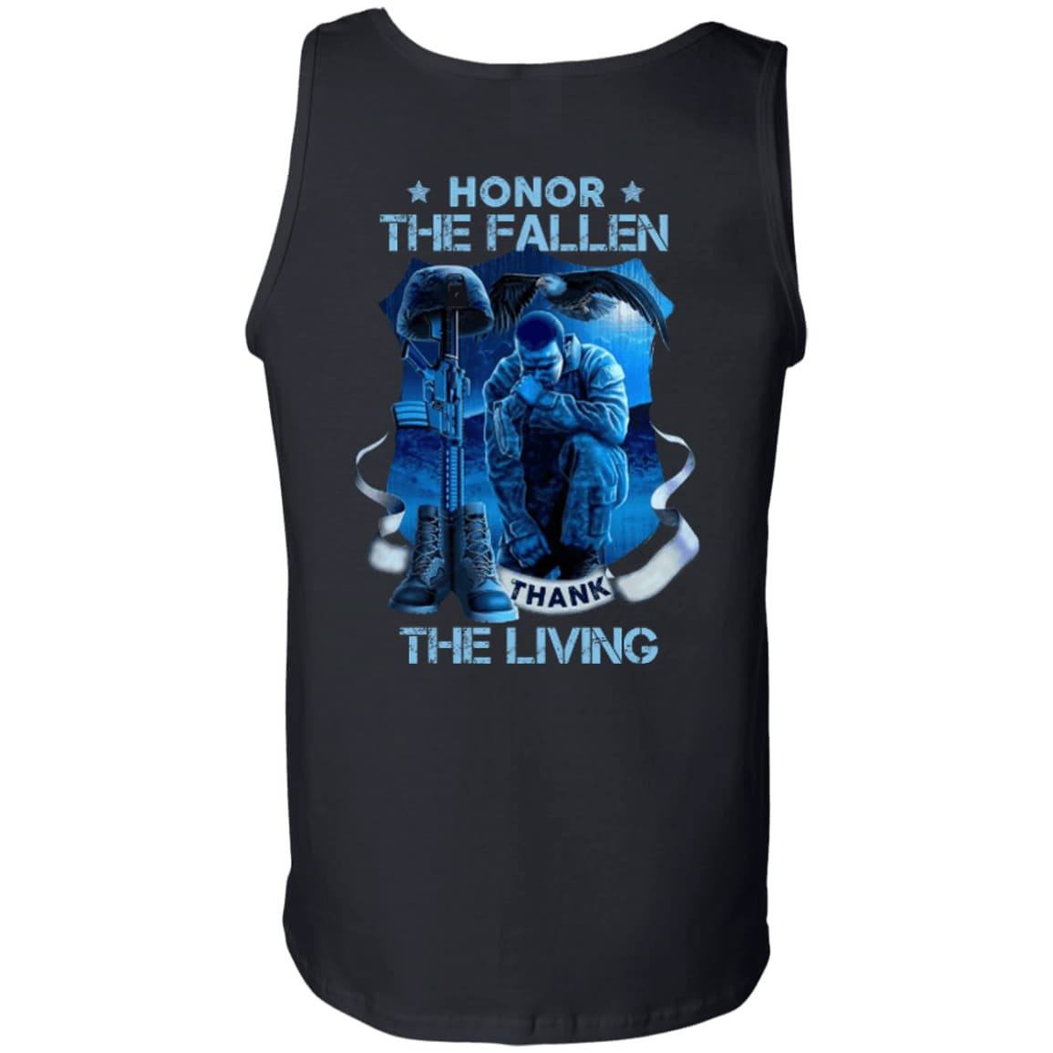 Honnor The Fallen-T-Shirt & Hoodie-Unisex Tank-Black