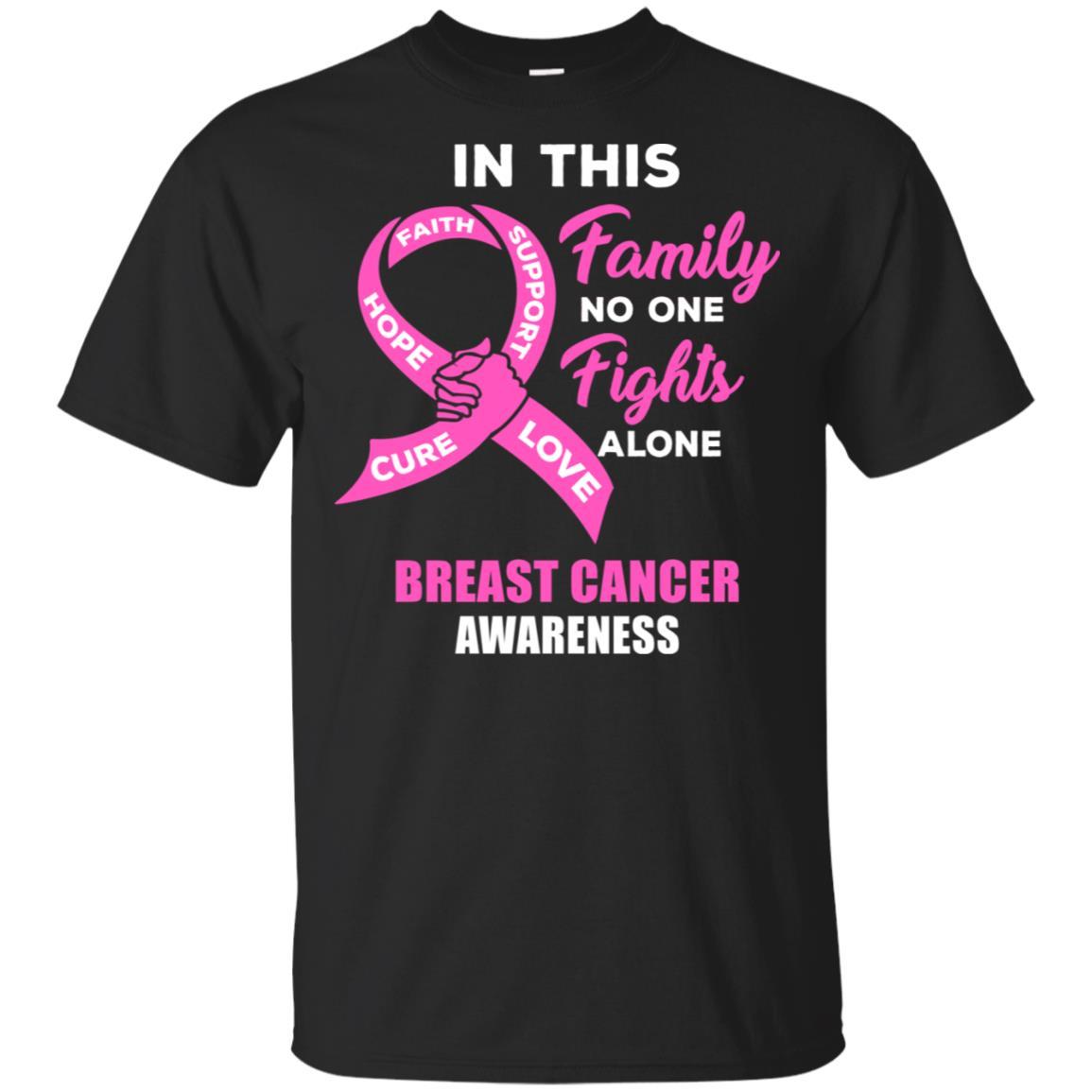 In This Family No One Fights Alone Breast Cancer