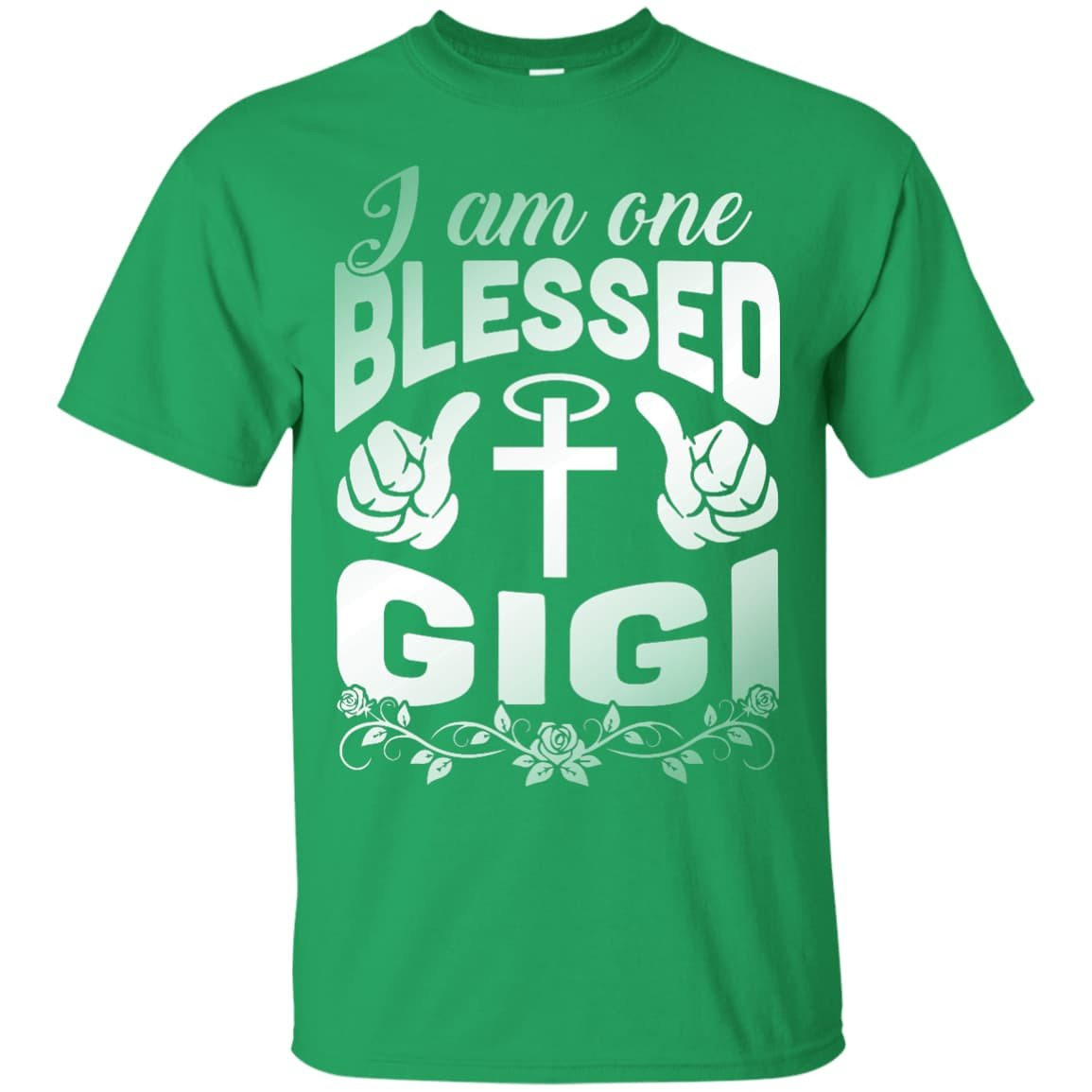 I Am One Blessed GiGi-T-Shirt & Hoodie-Classic T-Shirt-Irish Green