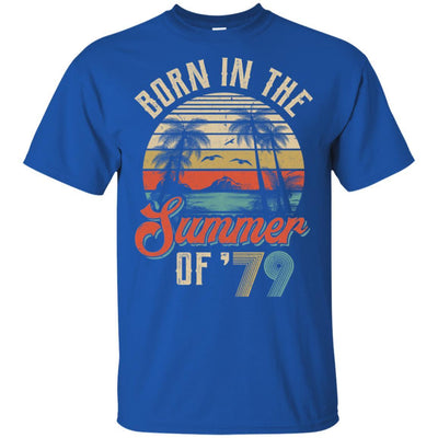 Classic Vintage 1979 42th Birthday Gift Summer Of 79-T-Shirt & Hoodie-Classic T-Shirt-Royal