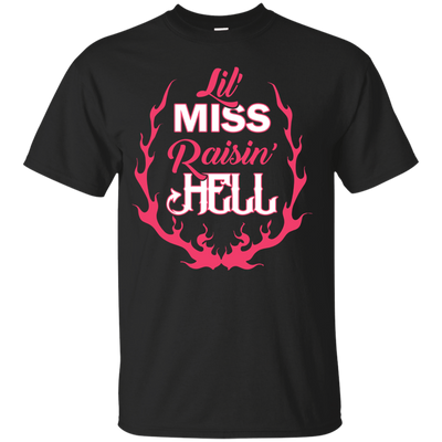 Lil' Miss Raisin Hell-T-Shirt & Hoodie-Classic T-Shirt-Black