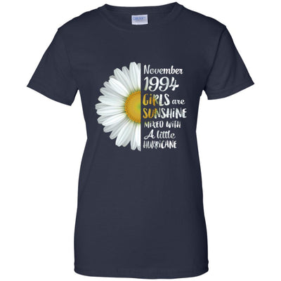 November Girls 1994 27th Birthday Gifts-T-Shirt & Tank Top-Women's T-Shirt-Navy