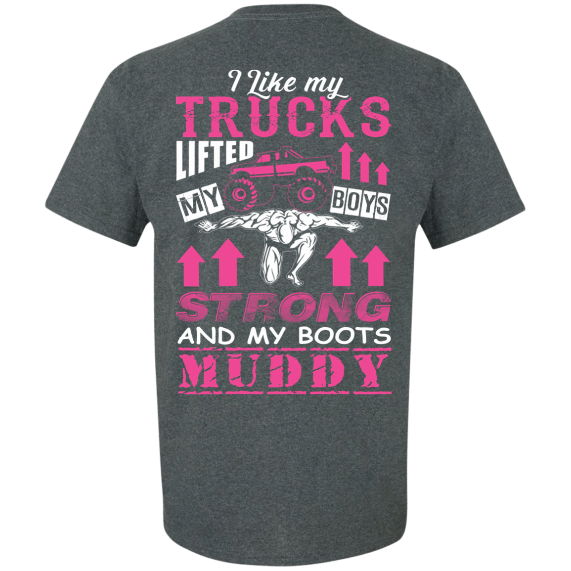 I Like My Trucks-T-Shirt & Hoodie-Classic T-Shirt-Dark Heather