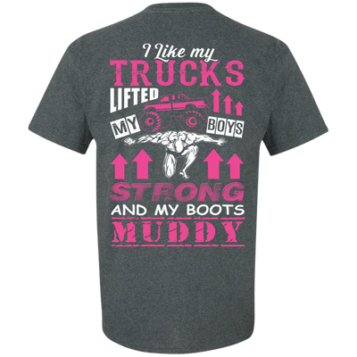 I Like My Trucks-T-Shirt & Hoodie-Classic T-Shirt-Dark Heather