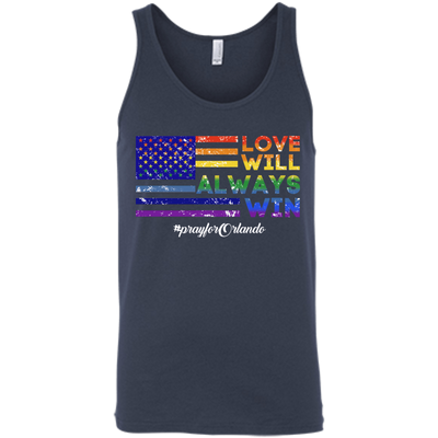 Love Will Alway Win-T-Shirt & Hoodie-Unisex Tank-Navy