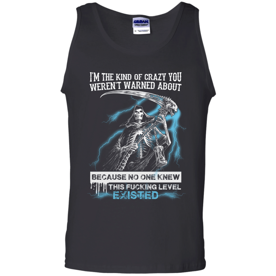 I'm The Kind Of Crazy You Weren't Warned About-T-Shirt & Hoodie-Unisex Tank-Black