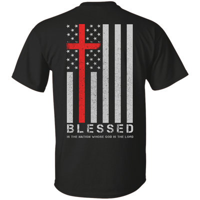 One Nation Under God Blessed-T-Shirt & Hoodie-Classic T-Shirt-Black
