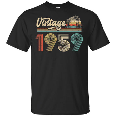 62th Birthday Gift Vintage 1959 Classic-T-Shirt & Hoodie-Classic T-Shirt-Black