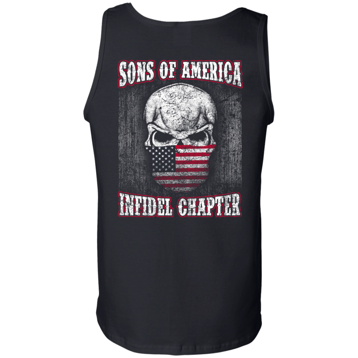Son Of America-T-Shirt & Hoodie-Unisex Tank-Black