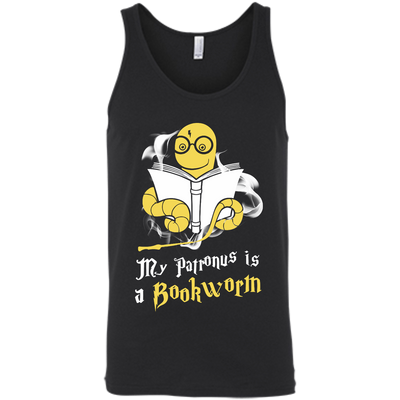 My Patronus Is A Bookworm T Shirt-T-Shirt & Hoodie-Unisex Tank-Black