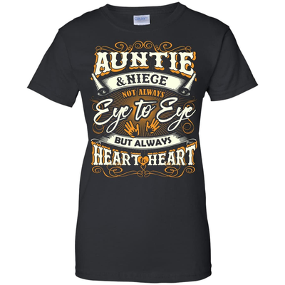 Auntie And Niece Not Always Eye To Eye-T-Shirt & Hoodie-Women's T-Shirt-Black