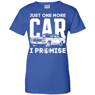 Just One More Car I Promise-T-Shirt & Hoodie-Women's T-Shirt-Royal
