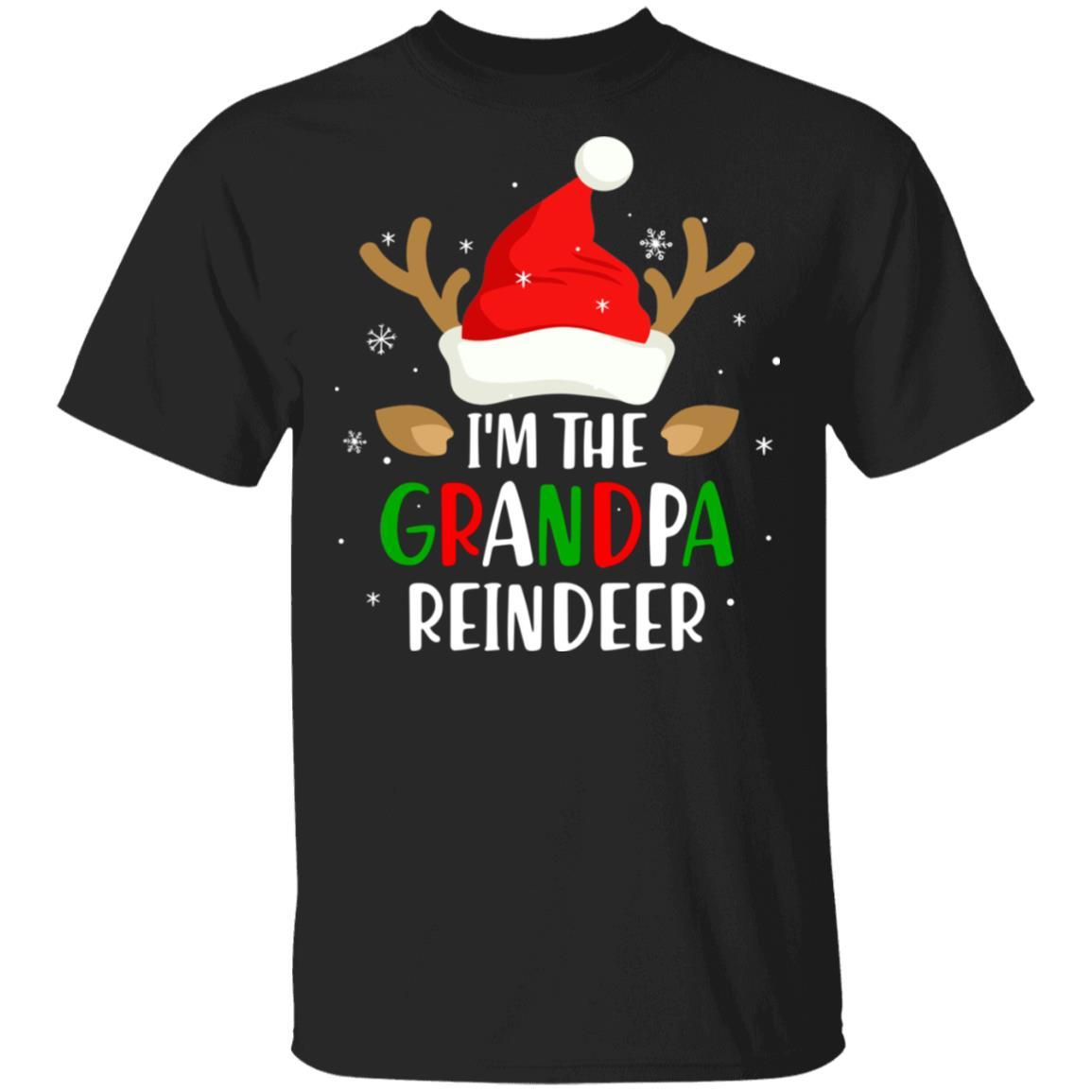 I'm The Grandpa Reindeer Matching Family Christmas