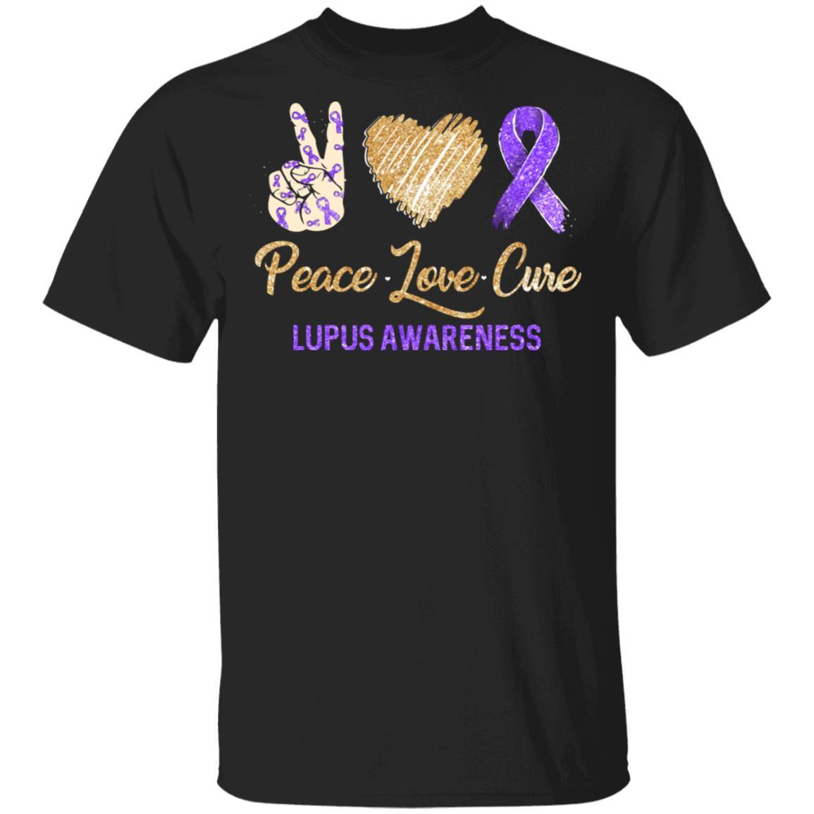 Peace Love Cure Lupus Awareness