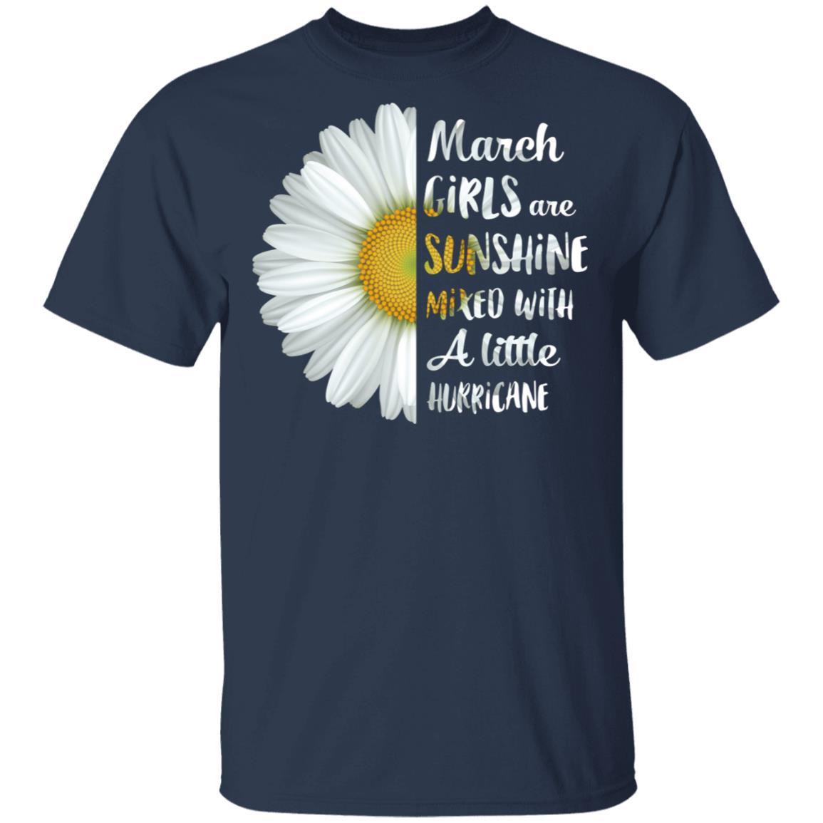 Daisy March Girls Birthday Gifts For Women-T-Shirt & Tank Top-Classic T-Shirt-Navy