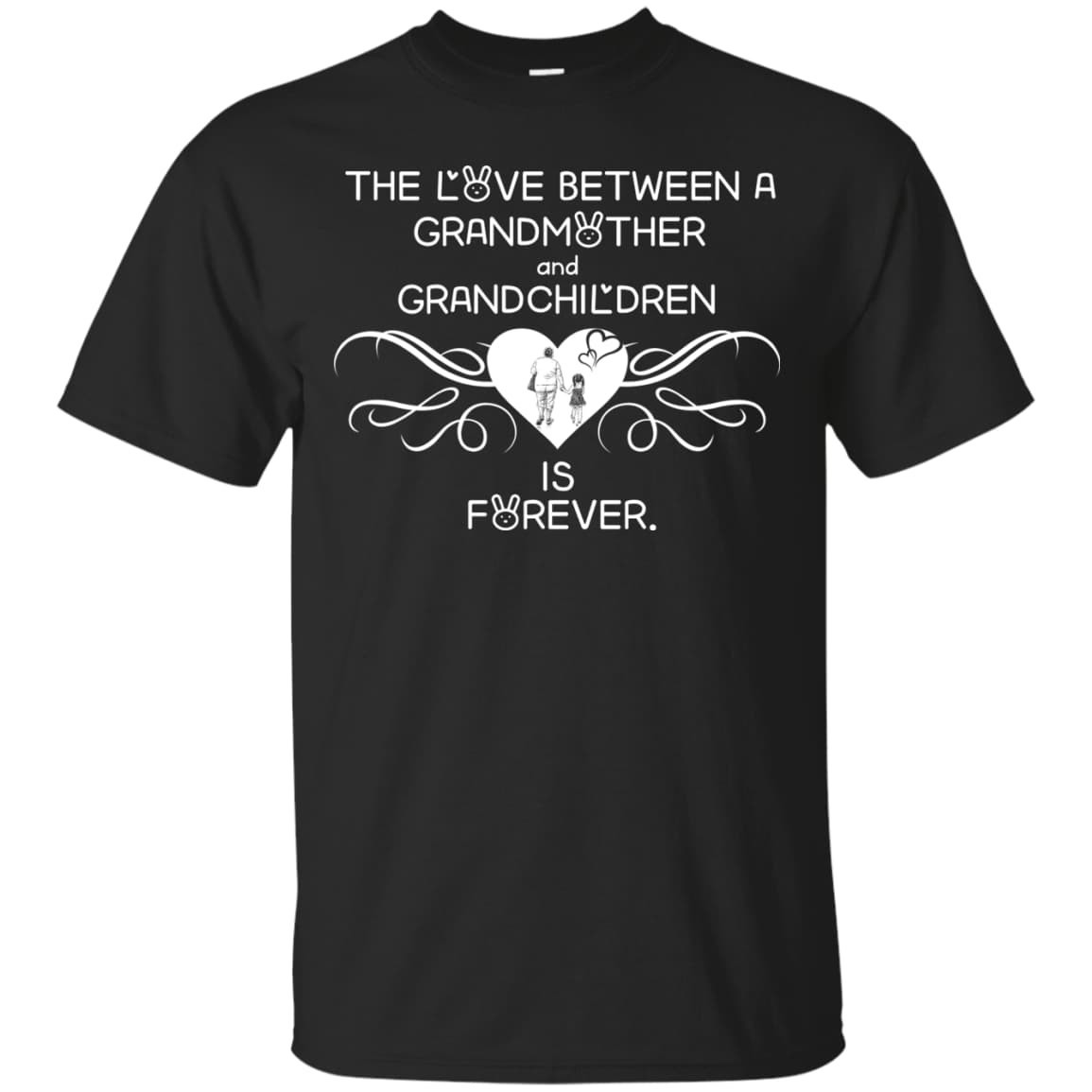 GRANDMOTHER AND GRANDCHILDREN IS FOREVER-T-Shirt & Hoodie-Classic T-Shirt-Black