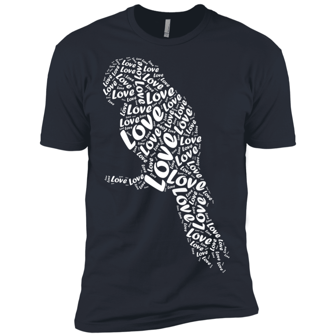 I Love Parrots-T-Shirt & Hoodie-Premium T-Shirt-Indigo