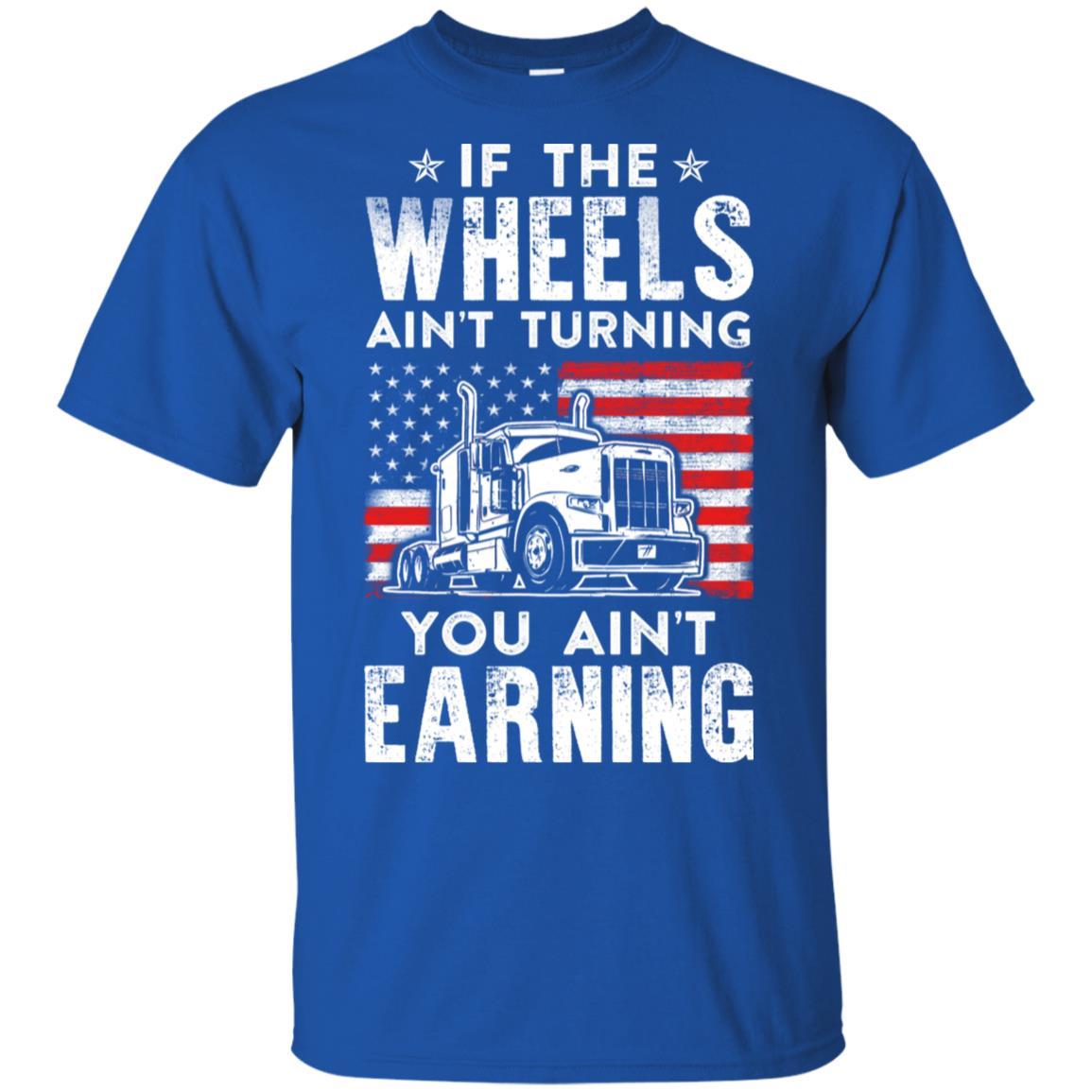 Funny Truck Driver Transporter USA Trucker Gift-T-Shirt & Hoodie-Classic T-Shirt-Royal