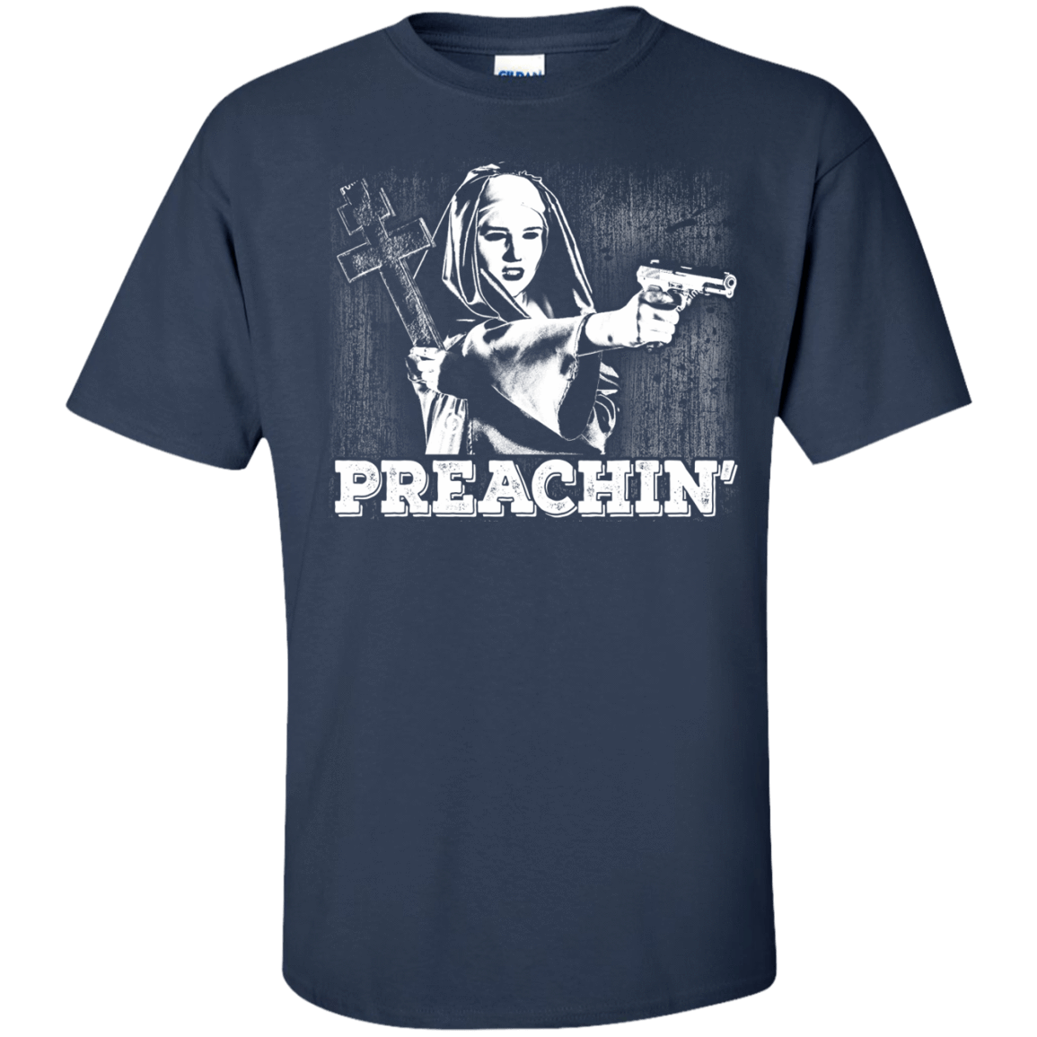 Preachin'-T-Shirt & Hoodie-Classic T-Shirt-Navy
