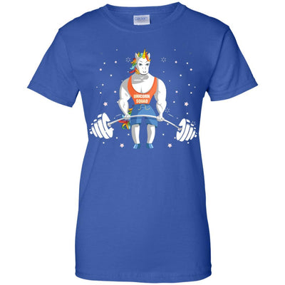 Unicorn Weightlifting Funny Workout Fitness Gym-T-Shirt & Tank Top-Women's T-Shirt-Royal
