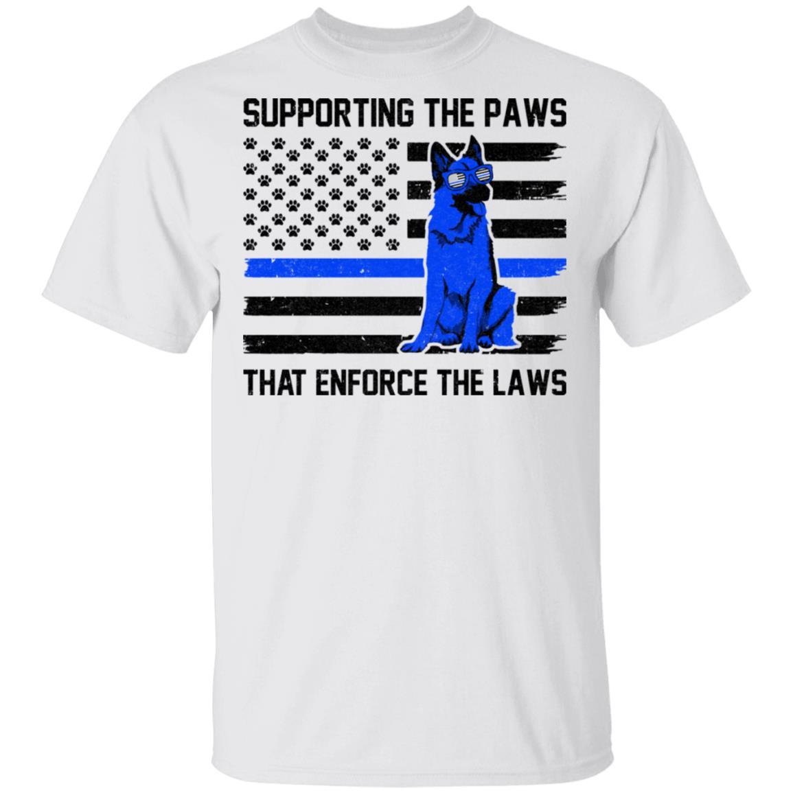 Supporting The Paws That Enforce The Laws Police Paw Dog