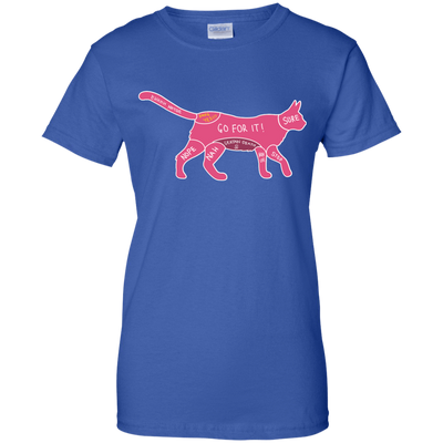 Proper way to pet a Cat lover-T-Shirt & Hoodie-Women's T-Shirt-Royal
