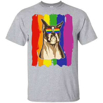 Funny Boxer LGBT LGBT Pride Gifts-T-Shirt & Hoodie-Classic T-Shirt-Sport Grey
