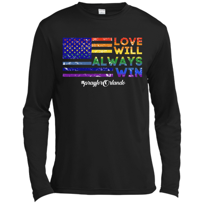 Love Will Alway Win-T-Shirt & Hoodie-Long Sleeve T-Shirt-Black