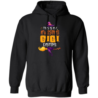 Halloween This Is My Awesome Gigi Costume-T-Shirt & Hoodie-Pullover Hoodie-Black