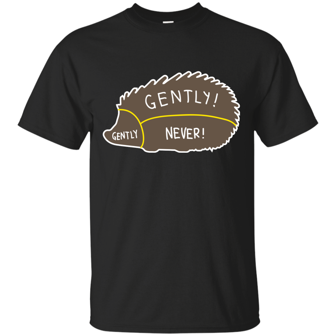 Proper way to pet a Hedgehog lover-T-Shirt & Hoodie-Classic T-Shirt-Black