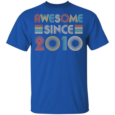 Awesome Since 2010 11th Birthday Gifts Youth-Youth Shirt-Youth T-Shirt-Royal