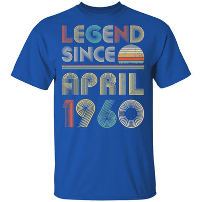 Legend Since April 1960 Vintage 61th Birthday Gifts-T-Shirt & Hoodie-Classic T-Shirt-Royal