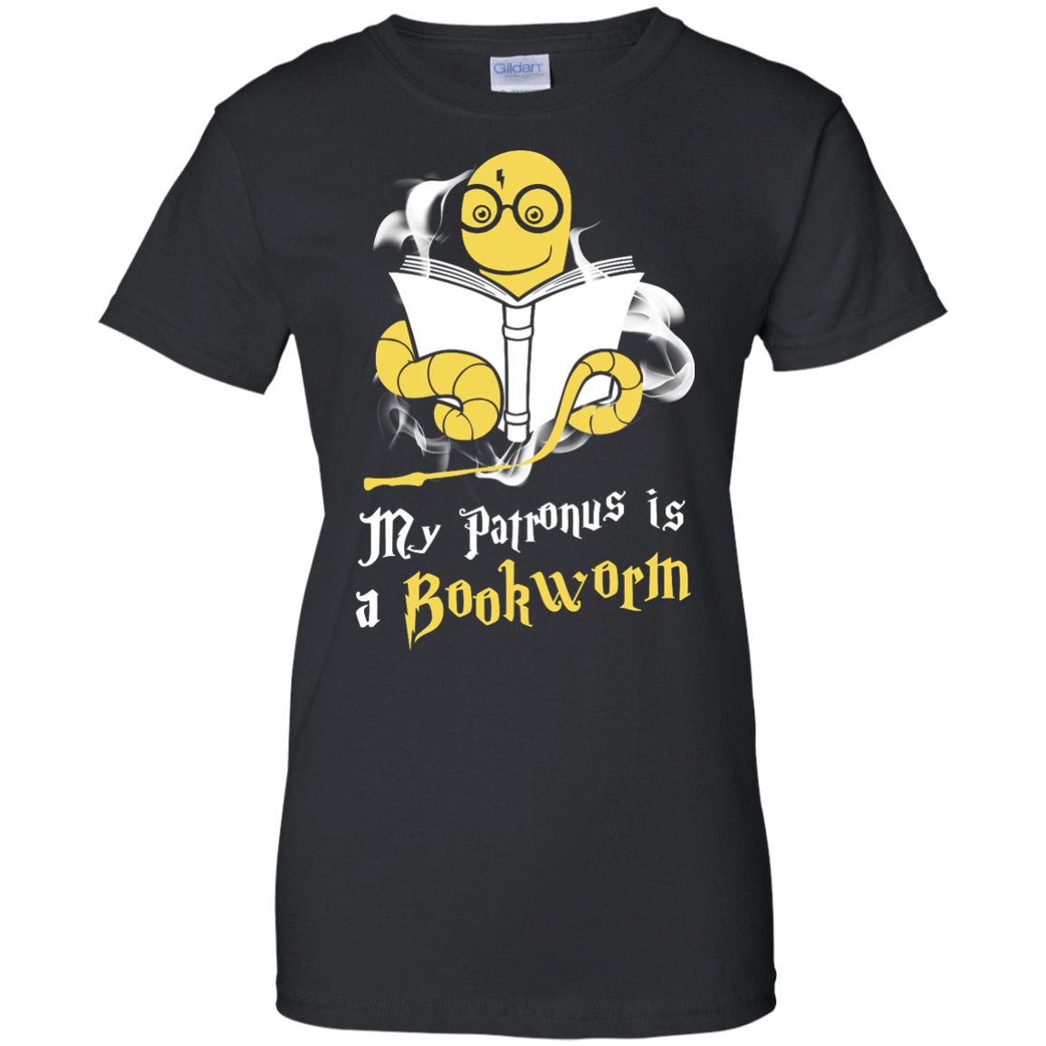 My Patronus Is A Bookworm T Shirt-T-Shirt & Hoodie-Women's T-Shirt-Black