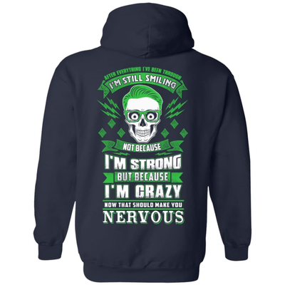 After Everything I've Been Through I'M Still Smiling-T-Shirt & Hoodie-Pullover Hoodie-Navy