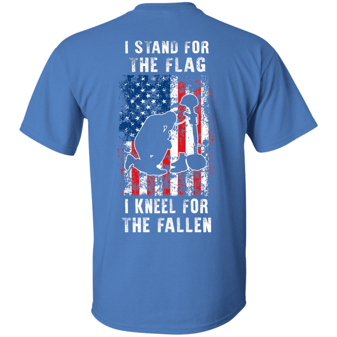 I Stand For The Flag I Kneel For The Fallen-T-Shirt & Hoodie-Classic T-Shirt-Iris