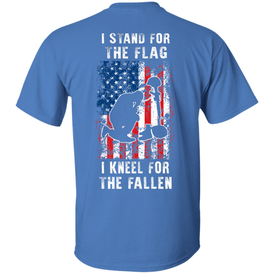 I Stand For The Flag I Kneel For The Fallen-T-Shirt & Hoodie-Classic T-Shirt-Iris