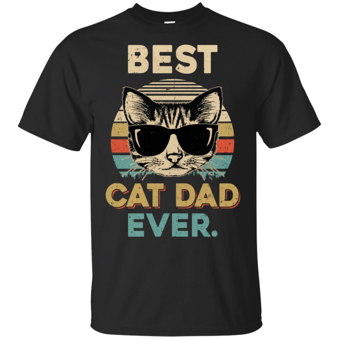 Vintage Best Cat Dad Ever Cat Daddy Father