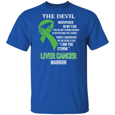 I Am The Storm Support Liver Cancer Awareness-T-Shirt & Hoodie-Classic T-Shirt-Royal