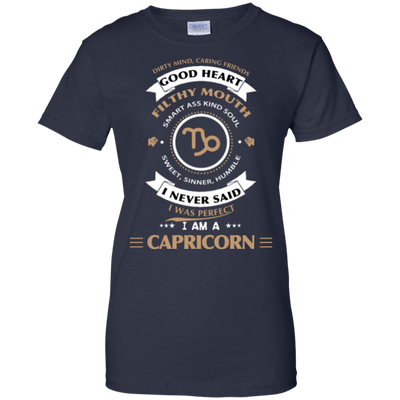 I'm A Capricorn-T-Shirt & Hoodie-Women's T-Shirt-Navy