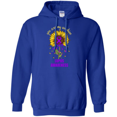 You Are My Sunshine Lupus Awareness-T-Shirt & Hoodie-Pullover Hoodie-Royal